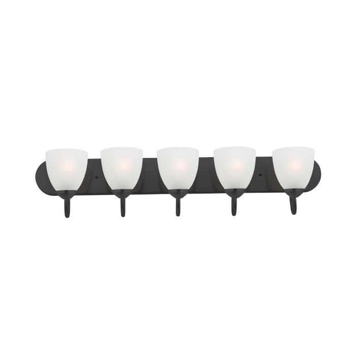 Maxim 11385 Axis 5-lt 36" Bath Vanity-Black