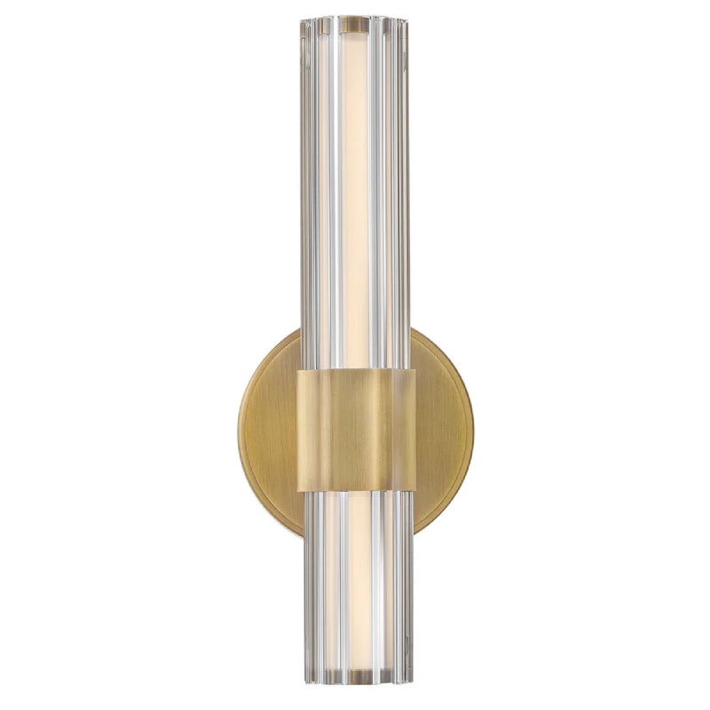 Hinkley 51310 Georgette 1-lt 14" LED Wall Sconce - Lacquered Brass