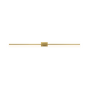 Koncept ZBW-48 Z-Bar 48" LED Wall Sconce, Center Mount - Gold