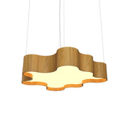 Accord 1200LED Organic 1-lt 40" LED Pendant - Louro Freijo