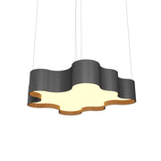 Accord 1200LED Organic 1-lt 40" LED Pendant - Organic Lead Grey