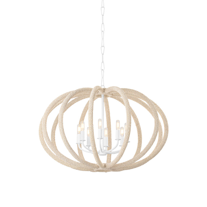Hudson Valley 1208 Lewiston 8-lt 34" Chandelier