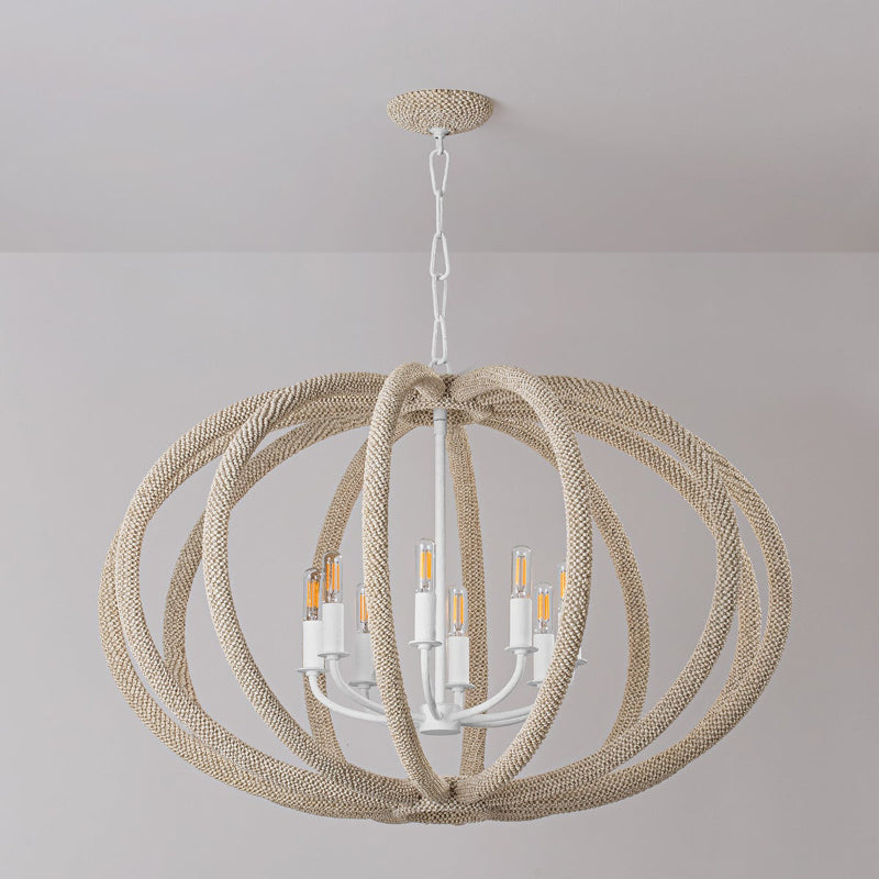 Hudson Valley 1208 Lewiston 8-lt 34" Chandelier