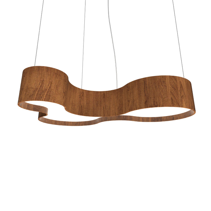 Accord 1216LED Organic 1-lt 32" LED Pendant - Imbuia