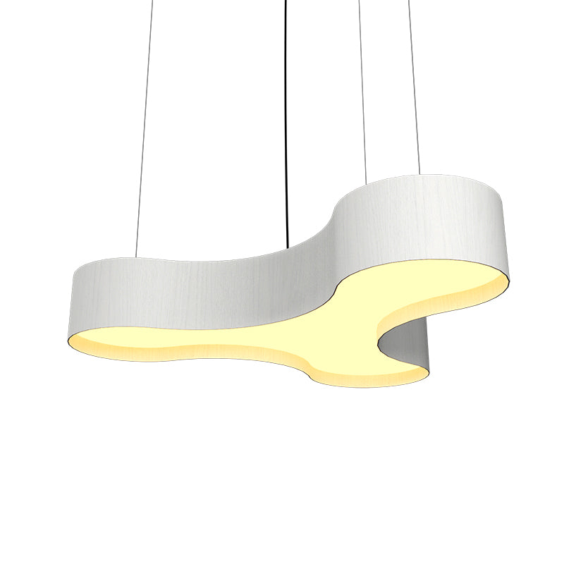 Accord 1222LED Organic 1-lt 47" LED Pendant - Organic White