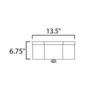 Maxim 12240 Clover 2-lt 14" Flush Mount