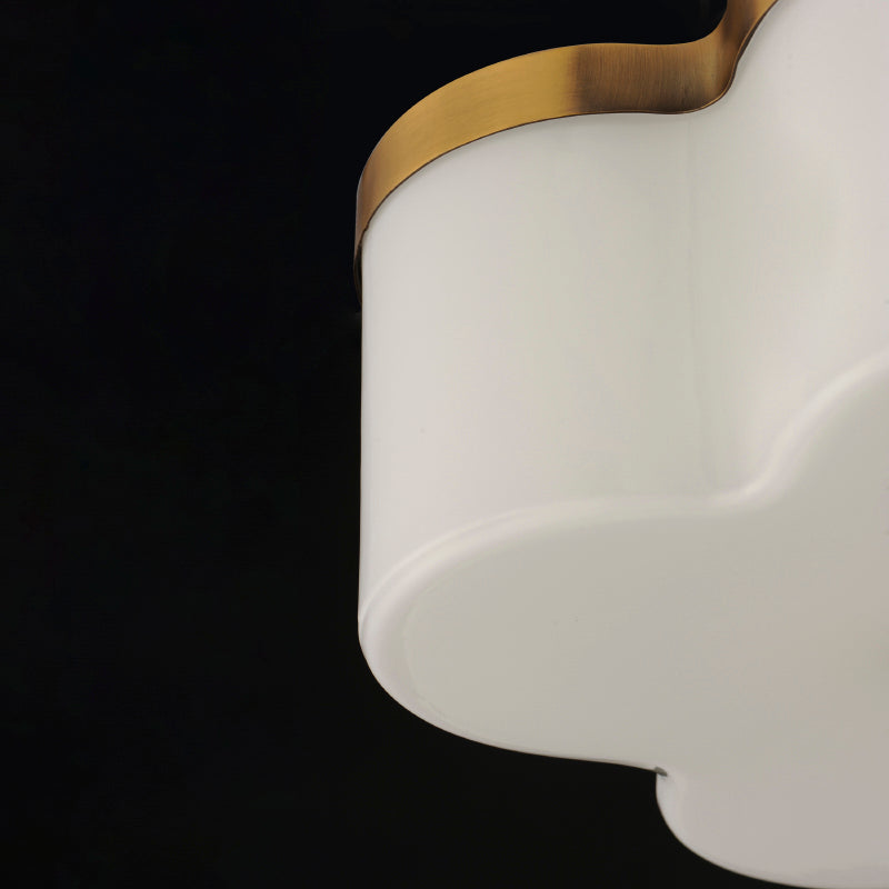 Maxim 12240 Clover 2-lt 14" Flush Mount-Natural Aged Brass
