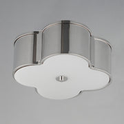 Maxim 12247 Clover 2-lt 14" Flush Mount-Polished Nickel