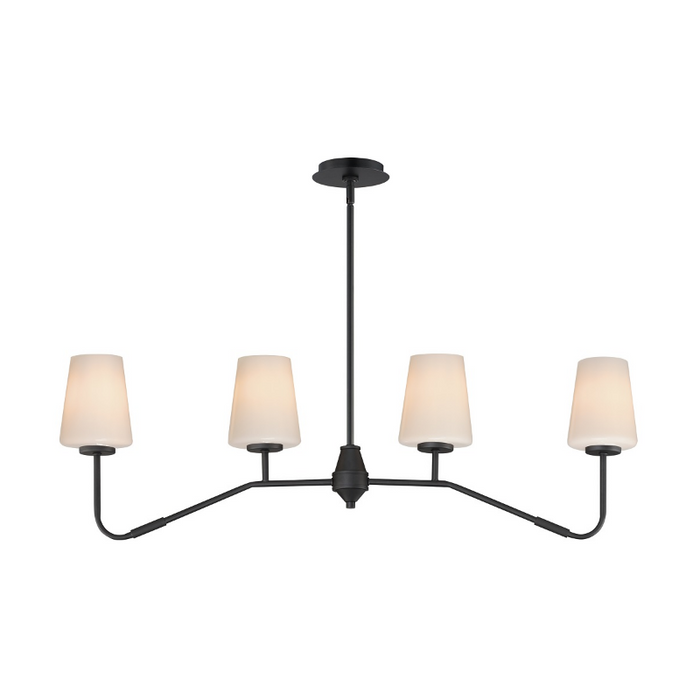 Maxim 12697 Durham 4-lt 39" Linear Pendant - Black