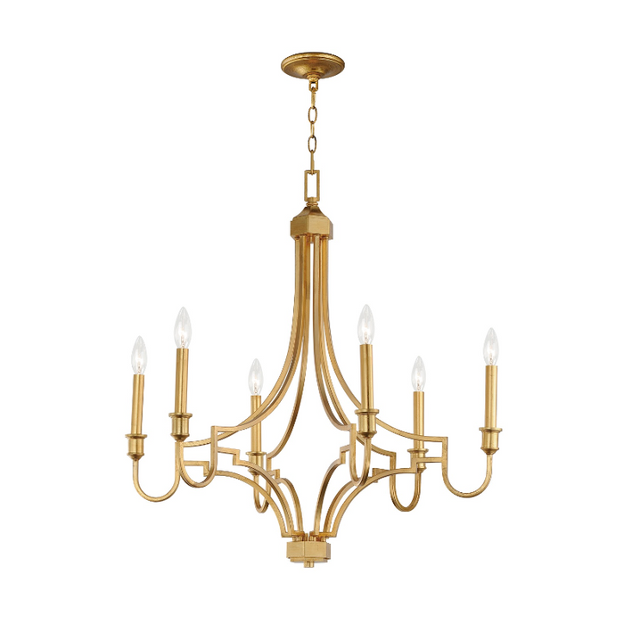 Maxim 12786 Normandy 6-lt 29" Chandelier