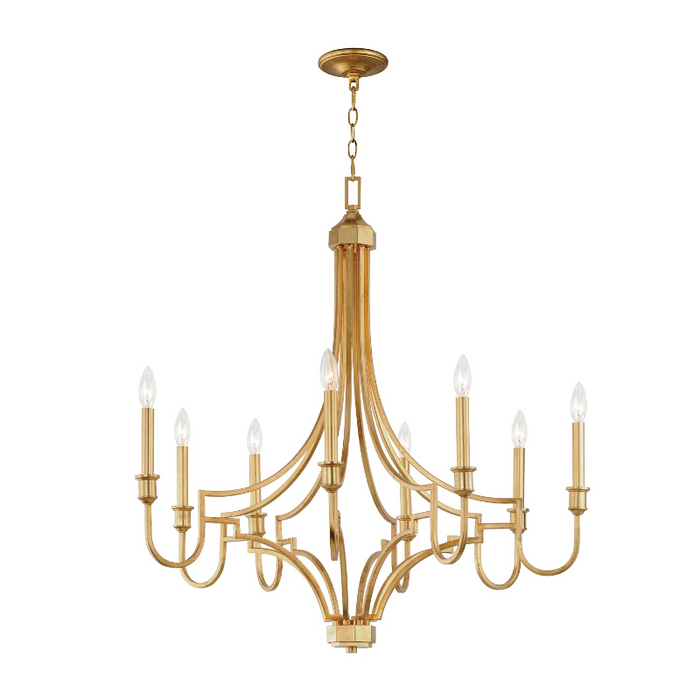 Maxim 12788 Normandy 8-lt 34" Chandelier