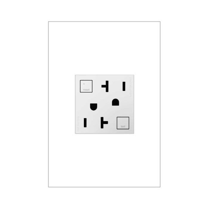 Adorne AGFTR2202 Tamper-Resistant 20a Duplex Self-Test Gfci Receptacles