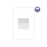 Adorne ASPD1532 15A Paddle Switch with Microban, 277V - White