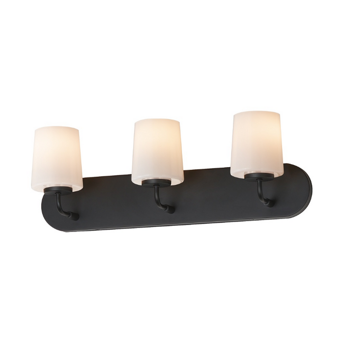Maxim 12893 Durham 3-lt 24" Vanity - Black