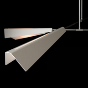 Hubbardton Forge 131010 Vertex 4-lt 92" Pendant/Semi-Flush
