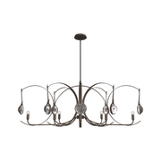 Hubbardton Forge 131085 Optic 8-lt 51" Pendant - Bronze