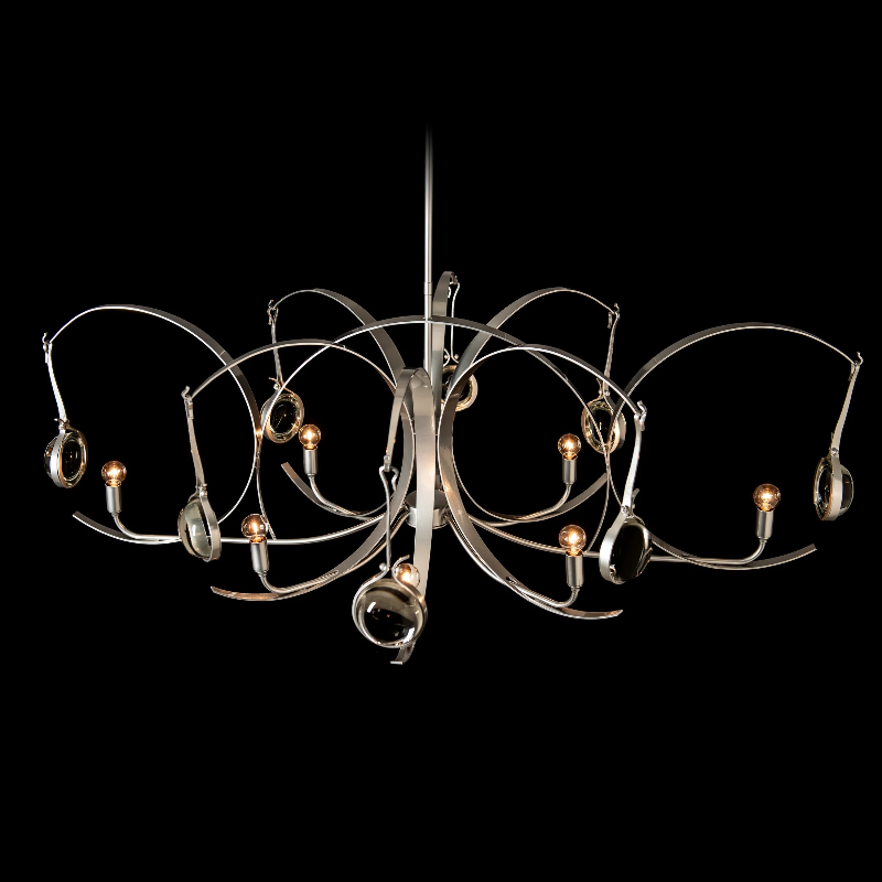 Hubbardton Forge 131085 Optic 8-lt 51" Pendant