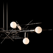 Hubbardton Forge 131087 Brindille 8-lt 54" Linear Pendant