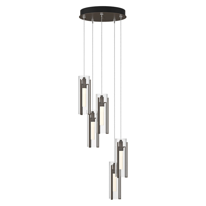 Hubbardton Forge 131124 Exos 5-lt 14" LED Pendant