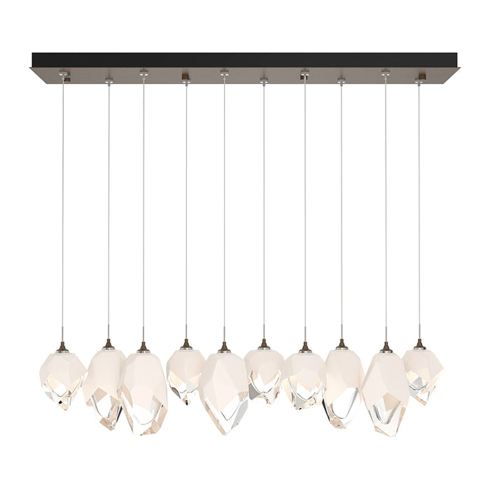 Hubbardton Forge 131145 Chrysalis 10-lt 45" LED Mixed Crystal Pendant