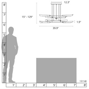 Hubbardton Forge 131410 Flight 10-lt 40" LED Pendant