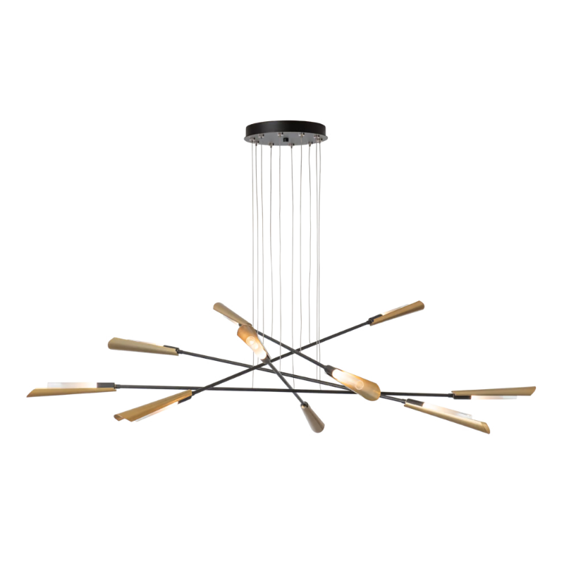 Hubbardton Forge 131412 Flight 10-lt 73" LED Pendant