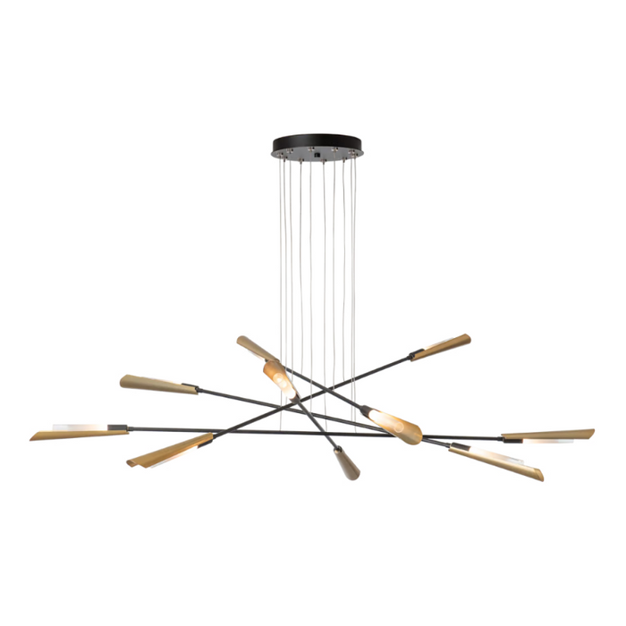 Hubbardton Forge 131412 Flight 10-lt 73" LED Pendant