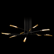 Hubbardton Forge 131412 Flight 10-lt 73" LED Pendant