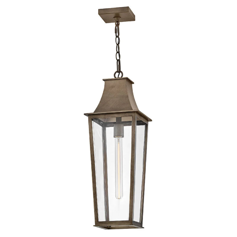 Hinkley 28892 Georgetown 1-lt 9" LED Hanging Lantern - Burnished Bronze
