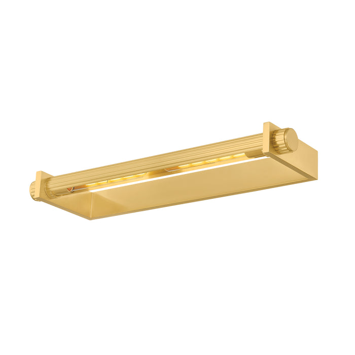 Hudson Valley 1327 Judd 2-lt 27" Picture Light - Aged Brass