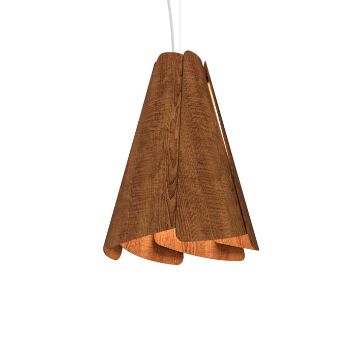 Accord 1363 Fuchsia 1-lt 13" LED Pendant - Imbuia