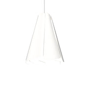 Accord 1363 Fuchsia 1-lt 13" LED Pendant - Organic White