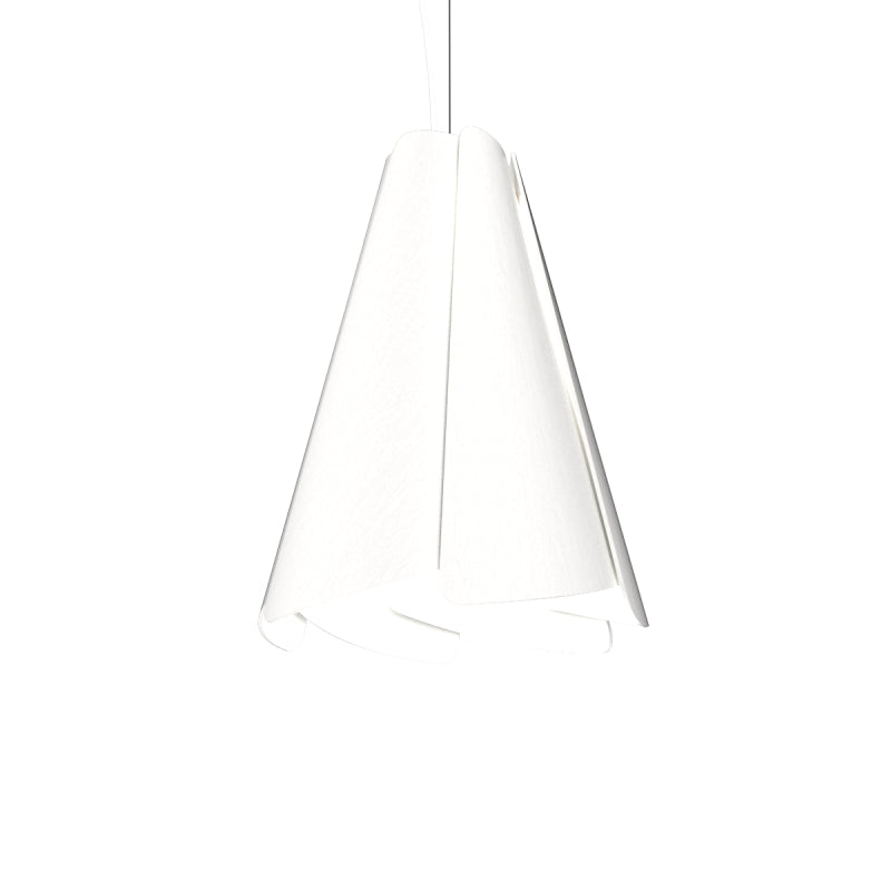 Accord 1363 Fuchsia 1-lt 13" LED Pendant - Organic White