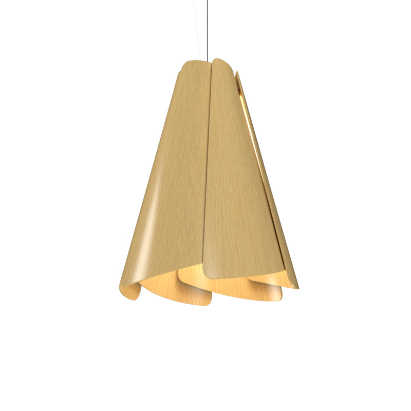 Accord 1363 Fuchsia 1-lt 13" LED Pendant - Organic Gold