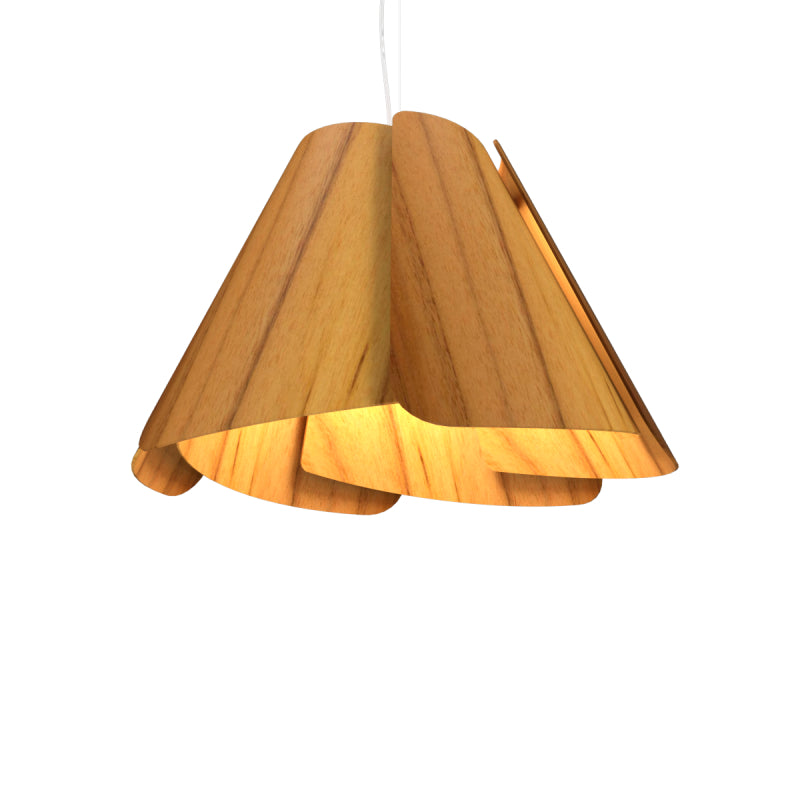 Accord 1364 Fuchsia 1-lt 24" LED Pendant - Teak