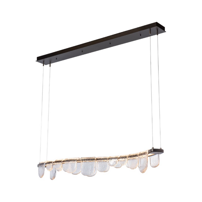 Hubbardton Forge 139980 Riverbed 1-lt 50" LED Pendant - Oil Rubbed Bronze