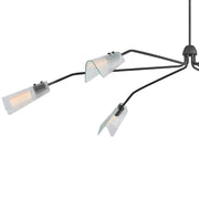 Hinkley 48306 Altman 6-lt 80" LED Chandelier - Gunmetal