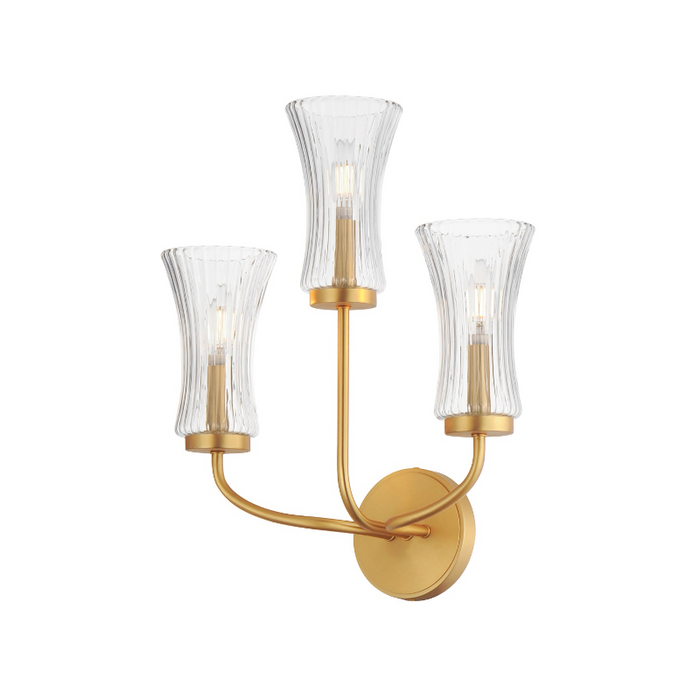 Maxim 16153 Camelot 3-lt 19" Tall Wall Sconce