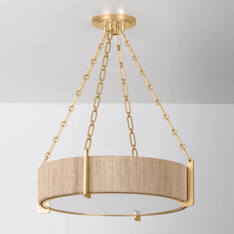 Hudson Valley 1634 Quebec 4-lt 22" Chandelier