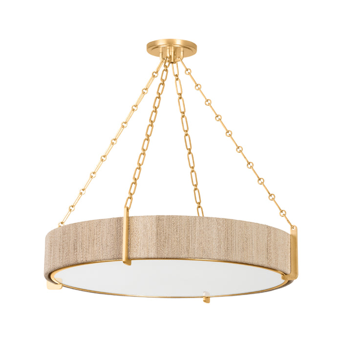 Hudson Valley 1636 Quebec 6-lt 31" Chandelier