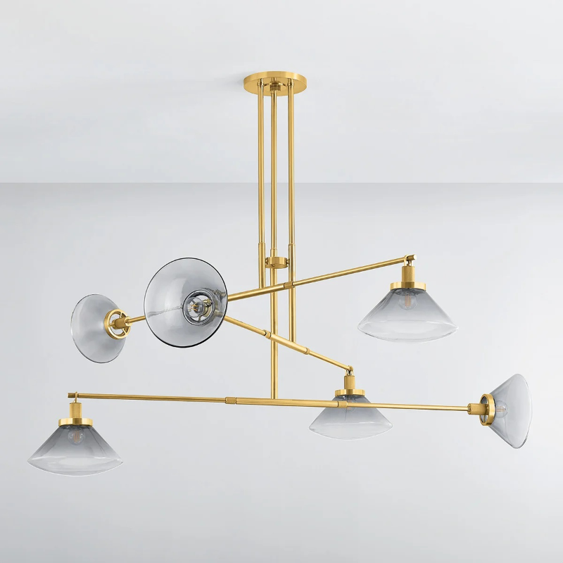 Hudson Valley 1936 Mendon 6-lt 58" Chandelier
