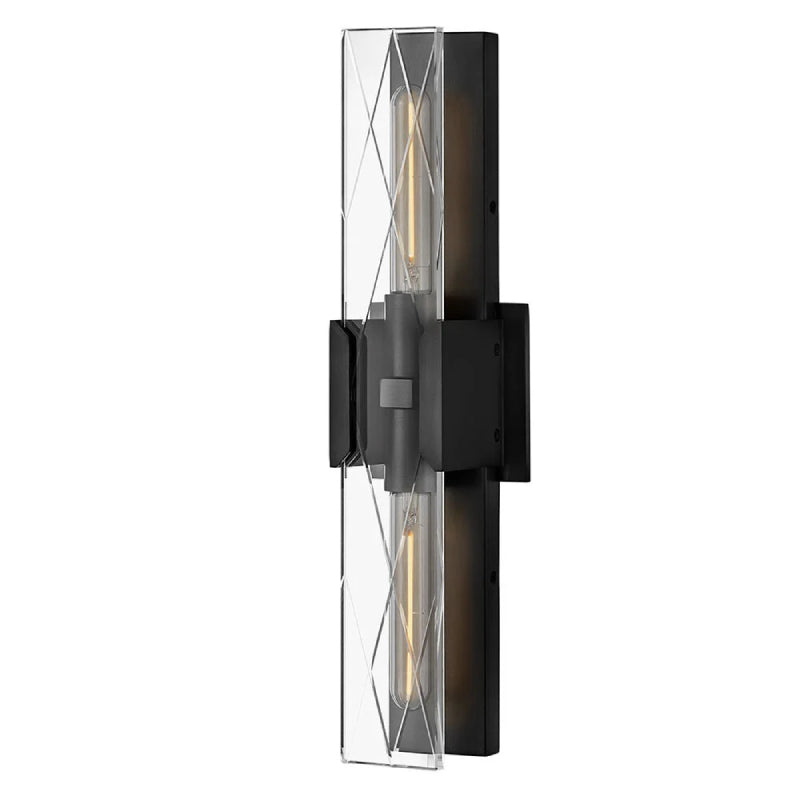 Hinkley 57062 Monte 2-lt 20" Tall LED Wall Sconce - Black Oxide