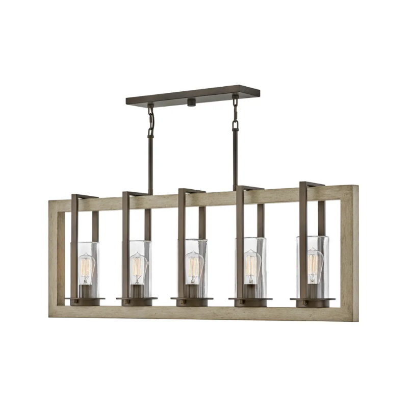 Hinkley 20035 Riverwood 5-lt 42" LED Outdoor Chandelier