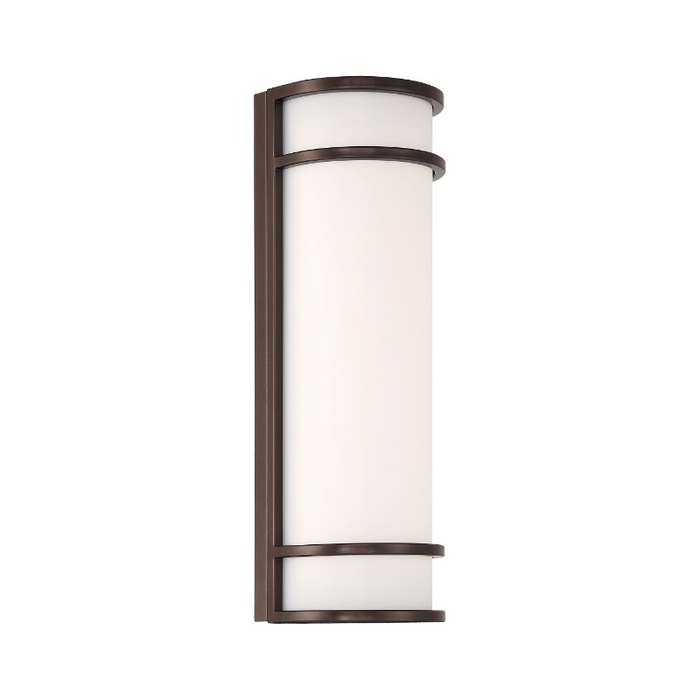 Access 20106 Cove 1-lt 18" Tall LED Outdoor Wall Sconce with Emergency Backup