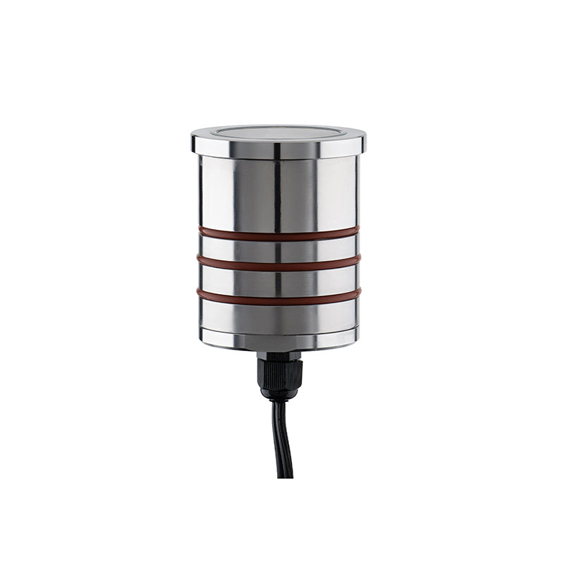 WAC 2011-CS 2" 4.5W Round Slim LED Colorscaping Indicator Light - Stainless Steel