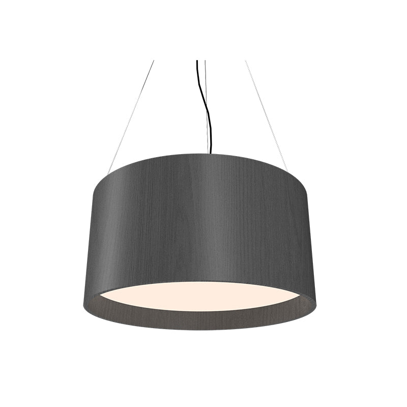 Accord 202 Cylindrical 3-lt 20" LED Pendant - Organic Lead Grey