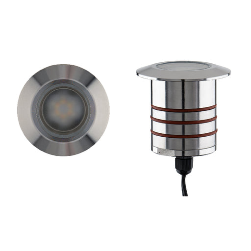 WAC 2021 2" LED Colorscaping Inground Round Light - Stainless Steel