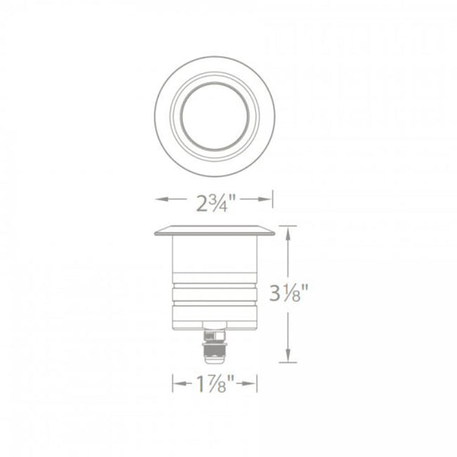 WAC 2031 LED Submersible Underwater Light