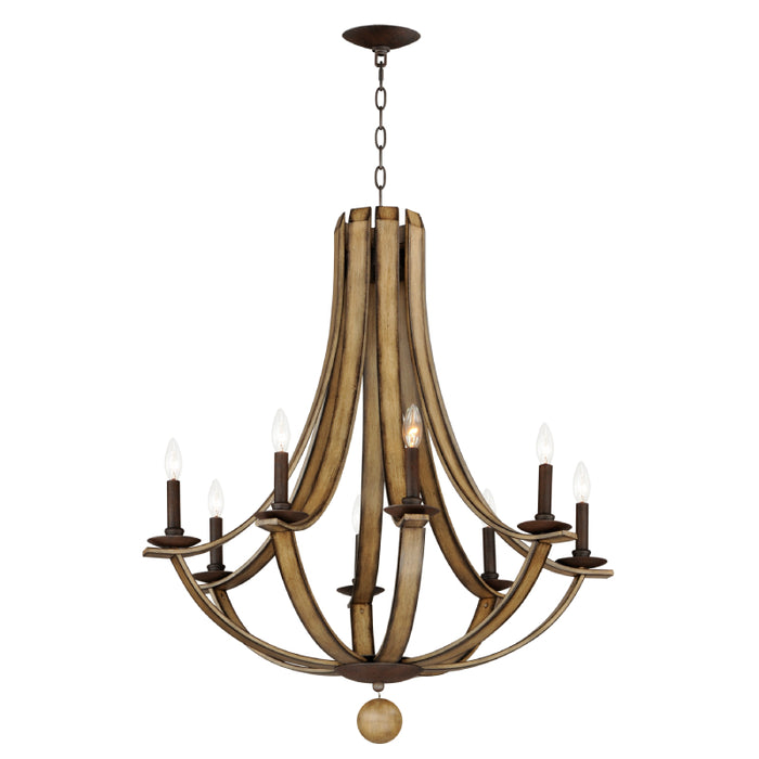 Maxim 20348 Basque 8-lt 32" Chandelier