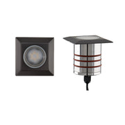 WAC 2051-CS 3" 4.5W Square LED Colorscaping Indicator Light - Bronze Stainless Steel